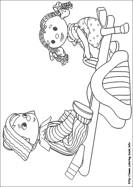 Andy Pandy coloring picture